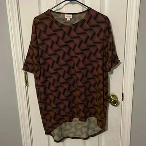 LulaRoe Long Shirt with longer in the Back NWT size XXS
